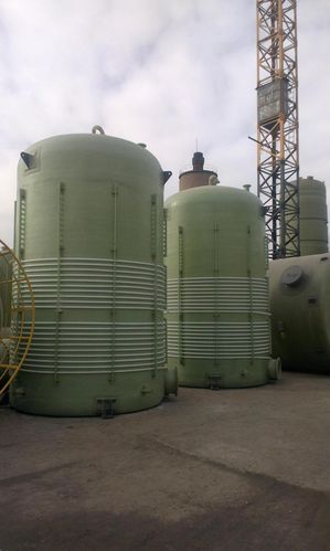 玻璃钢氮封水箱 玻璃钢氮封水罐厂家 生产厂家-河北衡水冀州产品图片